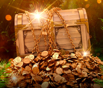 Сундук с монетами